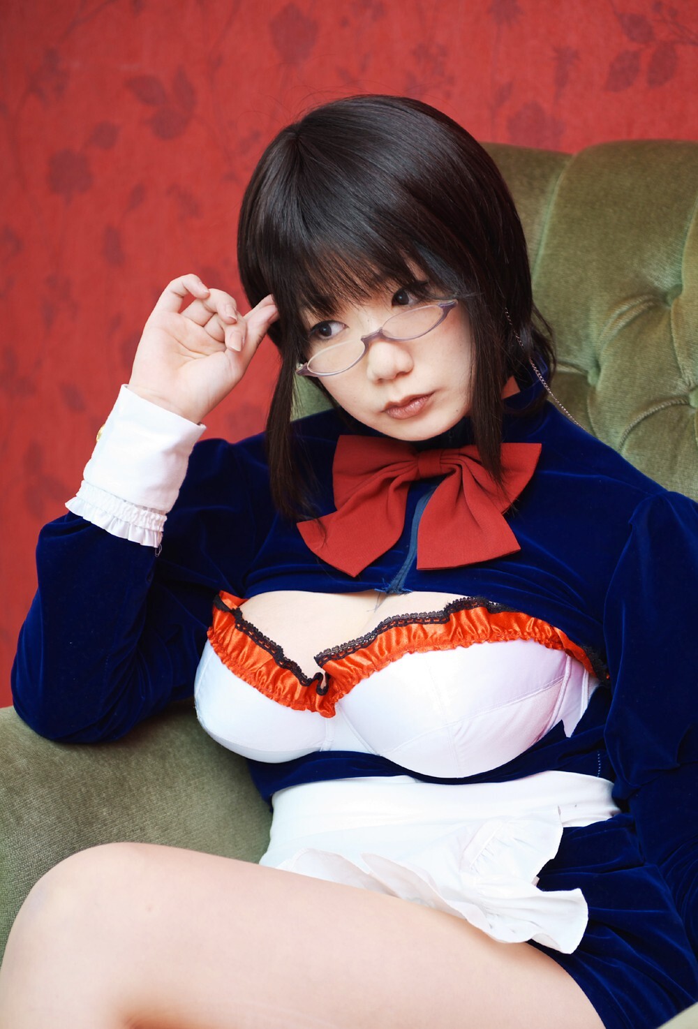 [Cosplay] 2013.03.28 Sexy Maid - Big Tits 1